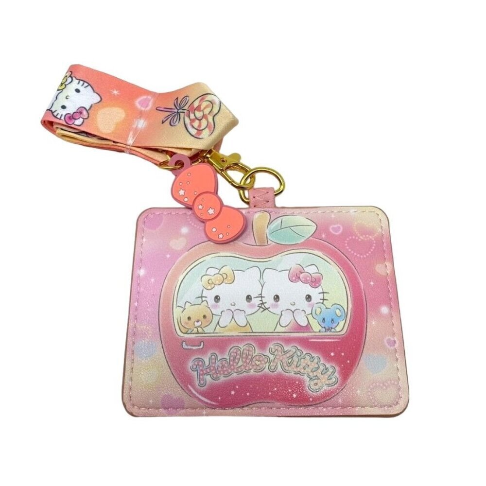 LOUNGEFLY Sanrio Hello Kitty and Friends Carnival Lanyard with Card Holder  B8
